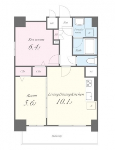 カサ・フェリーチェの間取り図
