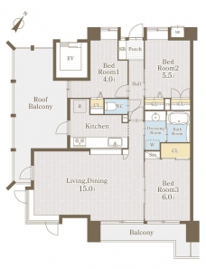 PLENDY東浦和の間取り図