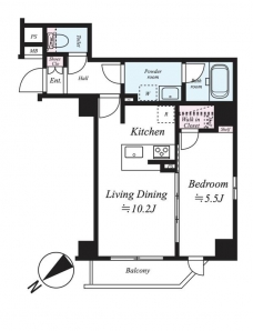 LEXE 文京白山の間取り図