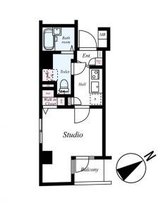 アーバイル文京本駒込の間取り図