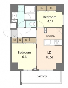S-RESIDENCE板橋大山brimの間取り図