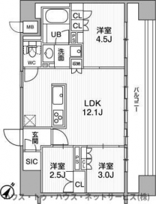 nido　SUGAMOの間取り図