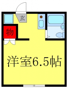 コーポサンユウの間取り図