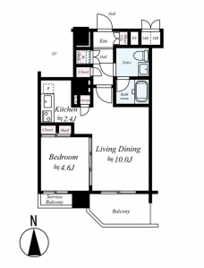 メインステージパーク大山の間取り図