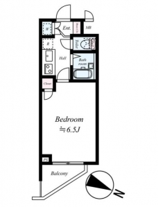 ルーブル南長崎の間取り図