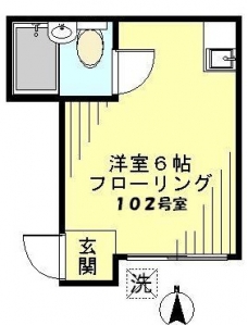 サクセス徳丸１の間取り図