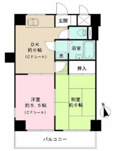 ニューハイム小原の間取り図