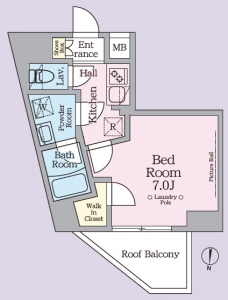 ARKMARK池袋本町の間取り図