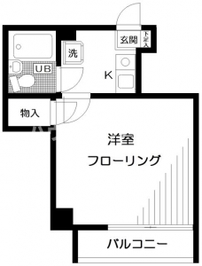 パークパレス綾瀬の間取り図