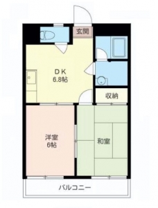 メゾン石井の間取り図