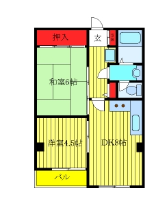 勘五郎ビルの間取り図