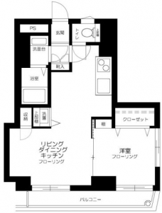 シンフォニーⅠの間取り図