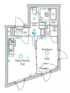 ラフィスタ大山金井町の間取り図