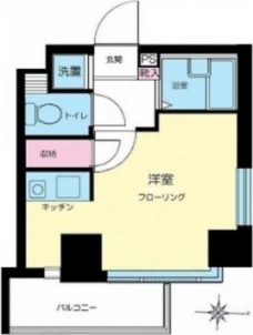 菱和パレス文京南の間取り図