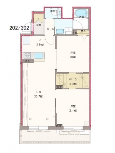 グリシーナの間取り図
