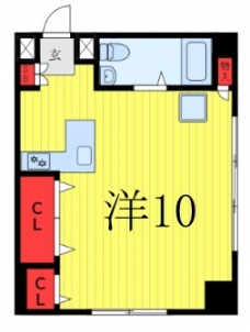 コイケハイムの間取り図