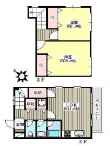 フォレストコート山口の間取り図