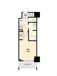 オープンブルーム川口の間取り図