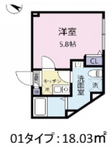Exentia Motohasunumaの間取り図