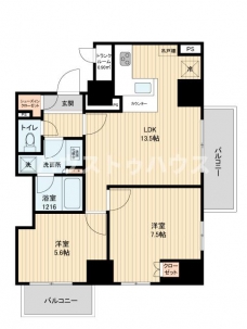 ＨＦ田端レジデンスの間取り図