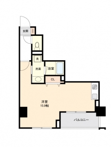 プライマル板橋本町の間取り図