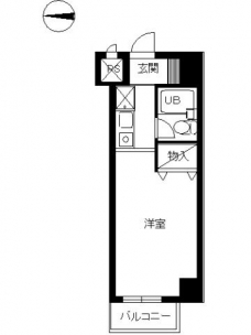 スカイコート戸田公園第３の間取り図