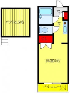 エクセル板橋の間取り図