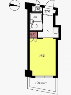 スカイコート西川口第２の間取り図