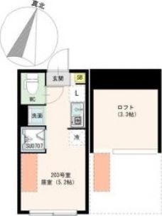 ソラリエ大泉学園の間取り図