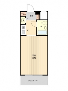ジョイフル池袋要町の間取り図