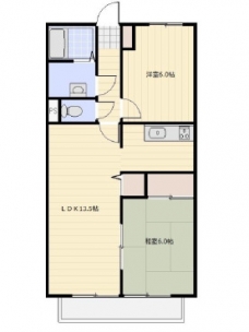 ビラージュＹＳ　Ｂの間取り図