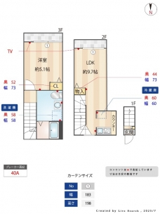 ノーザンロード東武練馬の間取り図