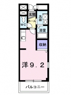 ロータス　ブルーの間取り図