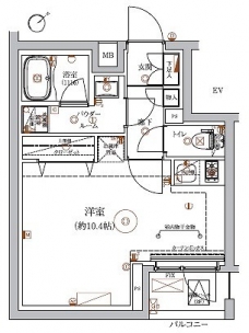 RELUXIA東武練馬の間取り図