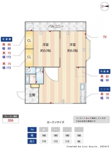 原コーポⅠの間取り図