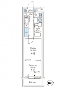 プラネソシエプラス桜台の間取り図