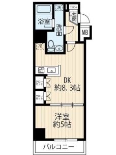 セジョリ大山の間取り図