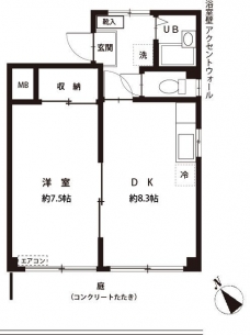 メゾン成増Ⅱ の間取り図