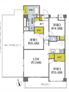 コスモ中台ガーデンヒルズの間取り図