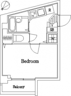 スカイコート板橋第2の間取り図