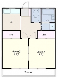 プリムヴェールの間取り図