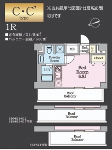 HY's TODA MAXIVの間取り図