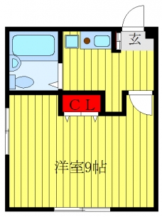 スプラウト北赤羽の間取り図