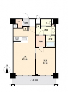 プライマル板橋本町の間取り図