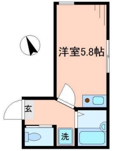 リブ千住大橋の間取り図