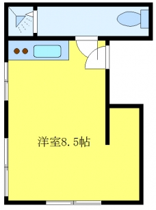 双葉アパートの間取り図