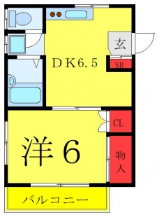 メゾンさくらの間取り図