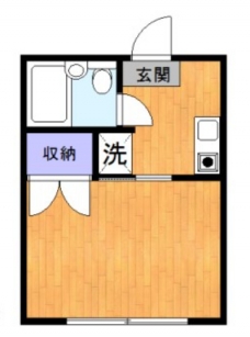 vivienda de USAMIの間取り図