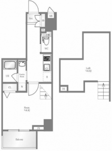 ハーモニーレジデンス池袋ウエストゲートの間取り図
