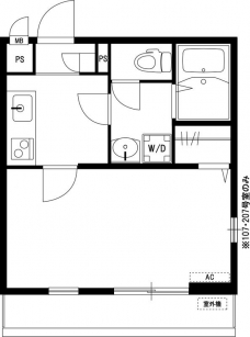 リブリ・モンテーニュの間取り図